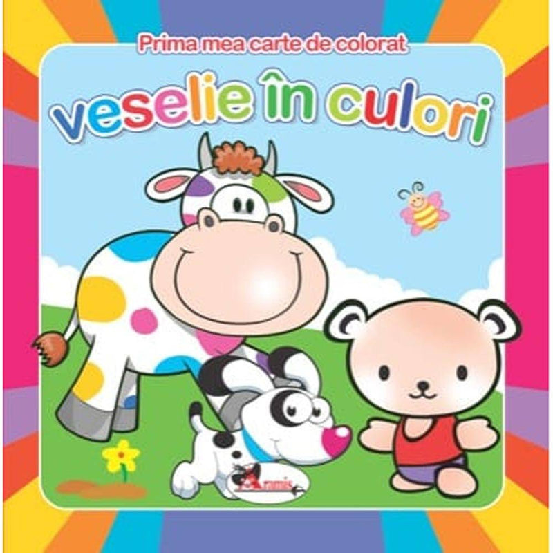 Veselie in culori - prima mea carte de colorat - Aramis