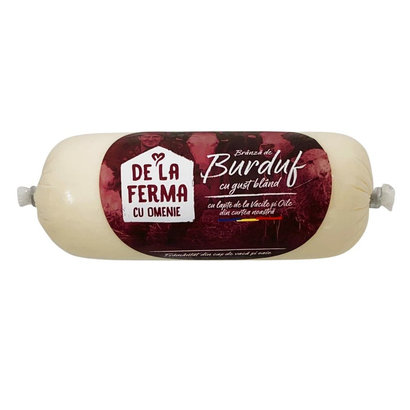 Branza de burduf cu gust bland, De la ferma, 300 g