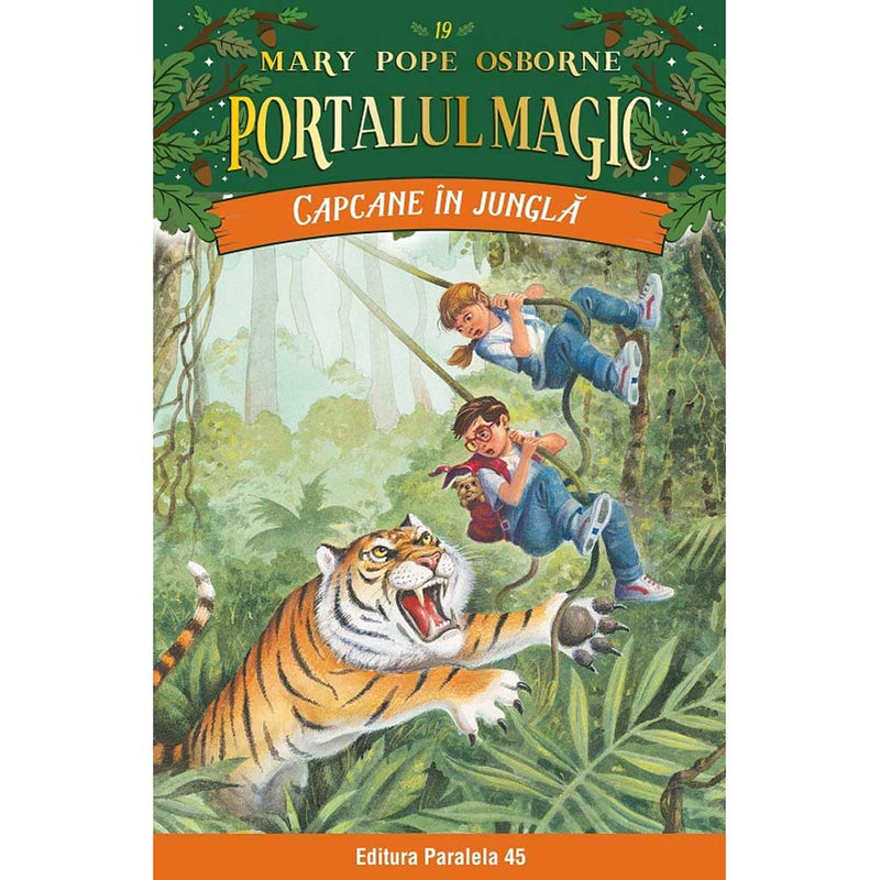 Capcane in jungla. Portalul Magic nr. 19 - OSBORNE Mary Pope - Delumani - Magazin Romanesc 