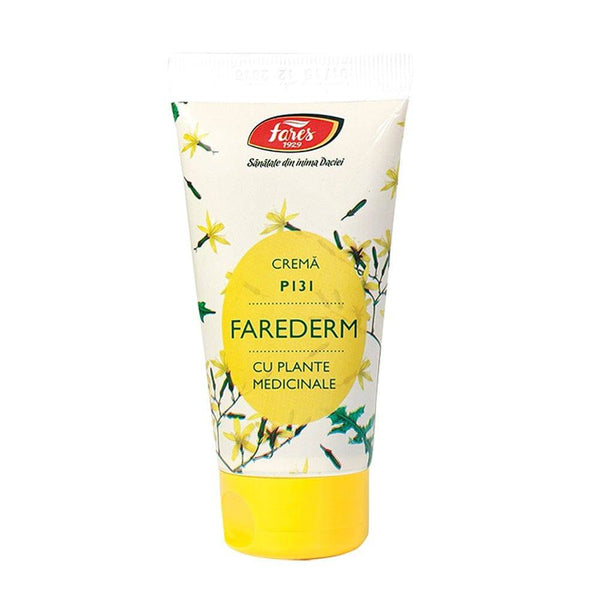 Crema Farederm cu plante medicinale, P131, 50 ml, Fares