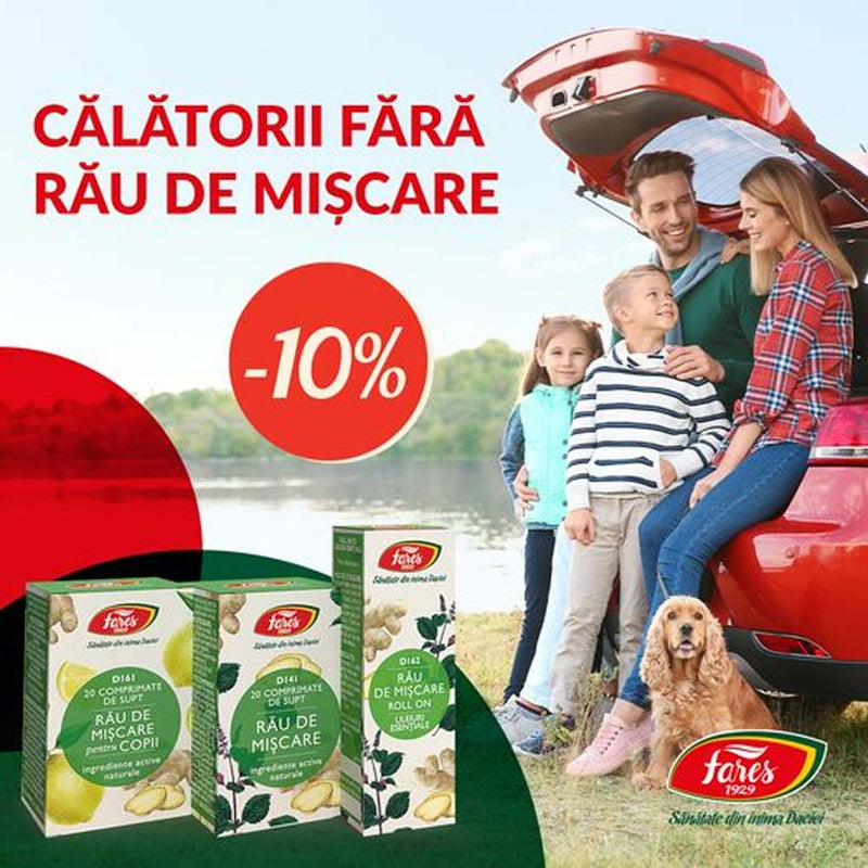 Ulei Rau de Miscare, 5 ml, Fares